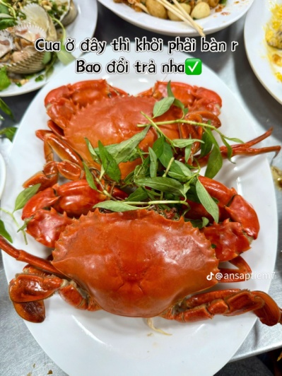 螃蟹料理照片