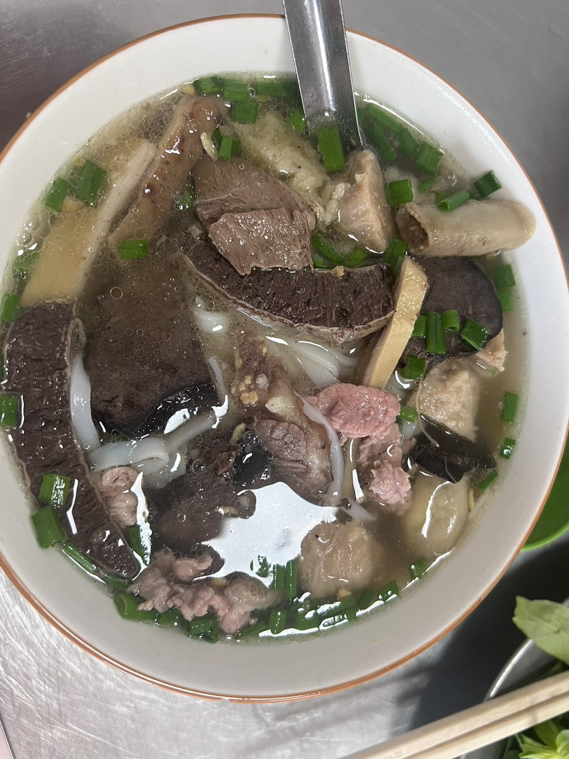 河粉早餐照片